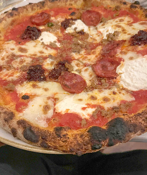 istock Pepperoni pizza close up 2253713516