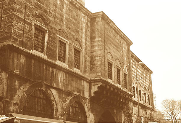 istock Old City Charm: Historic Textile Shops and Traditional Architecture in Eminonu District, Turkey 2253714431