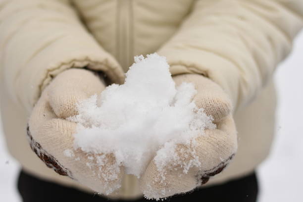 istock Hands Holding Snow in Winter 2253719773