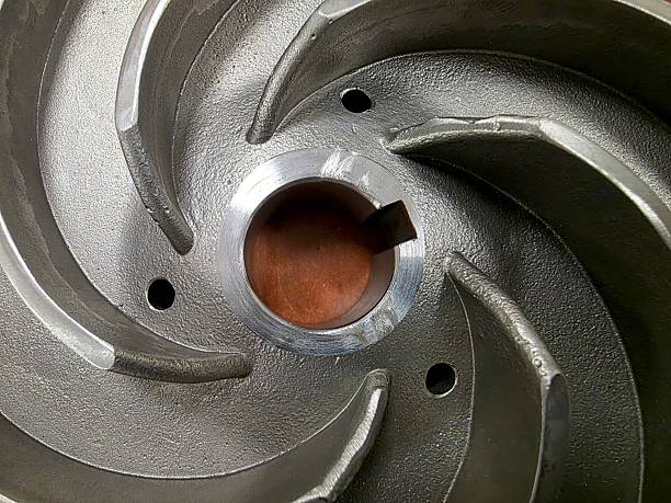 istock Stainless Steel Pump Impeller Design and Construction Details in Industrial Setting 2253728331