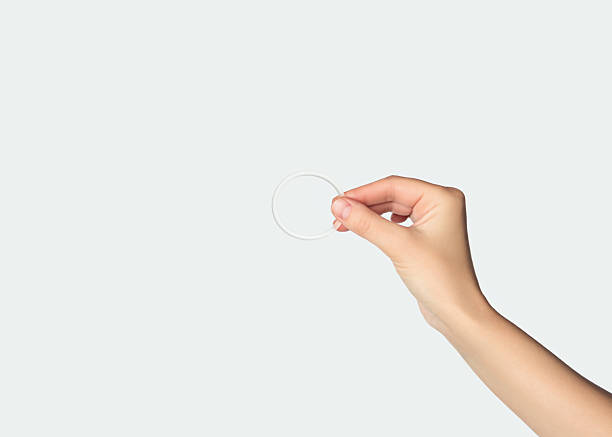 istock Woman's hand holding a contraceptive vaginal ring 2253733431