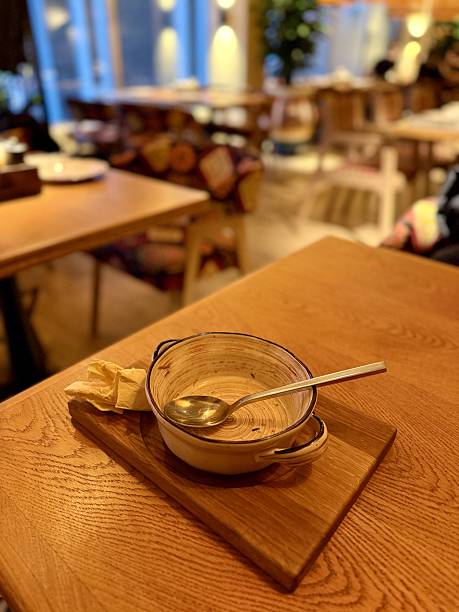 istock Comfortable Setting After Enjoying Delicious Meal, Postdining Scene Showing Calm And Satisfaction In Cafe, Casual Cafe Environment Capturing Peaceful Moment After Satisfying Meal Experience 2253737027