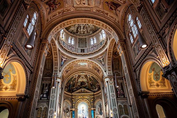 istock Ceiling of Notre Dame de Loudes Chapel 2253739504