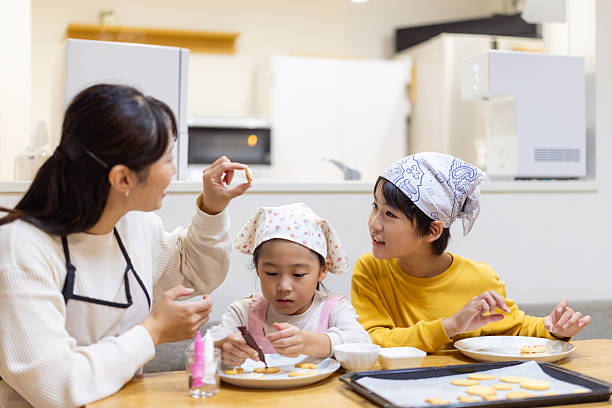 istock Family making cookies at home 2253747883