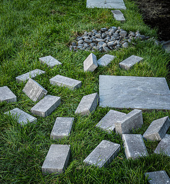 istock Outdoor gardening with stones 2253748246