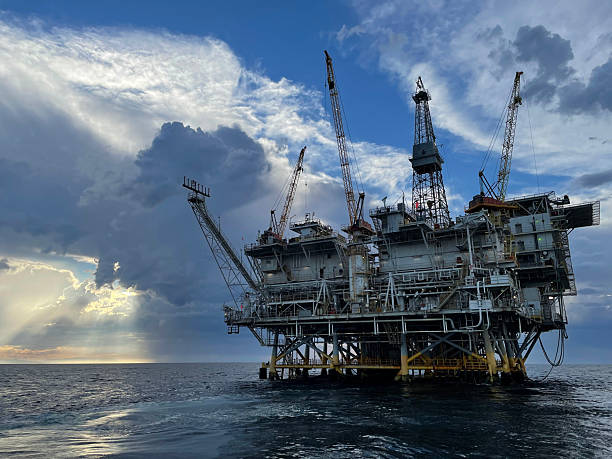 istock Oil Rig off the Santa Barbara Coast 2253752950