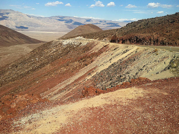 Colorful, spectacular drive along Death Valley's Artist Way.