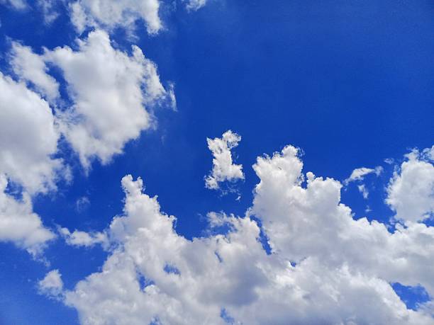 A view of a clear and beautiful sky