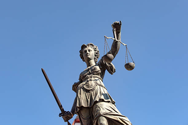 istock statue of Lady Justice in Frankfurt 2253766536