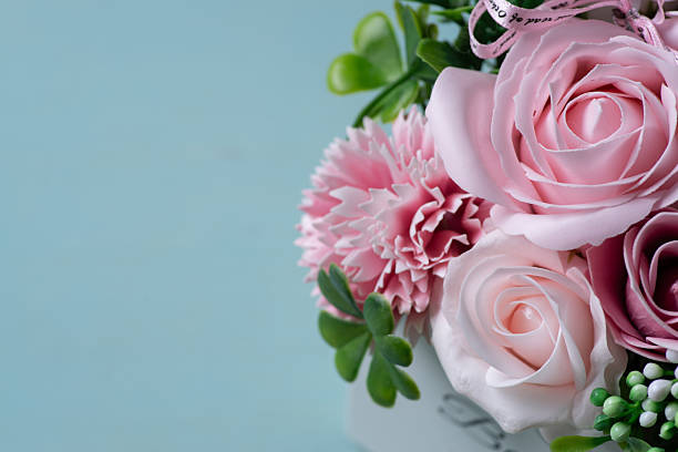 istock Beautiful pink artificial rose flower 2253769261
