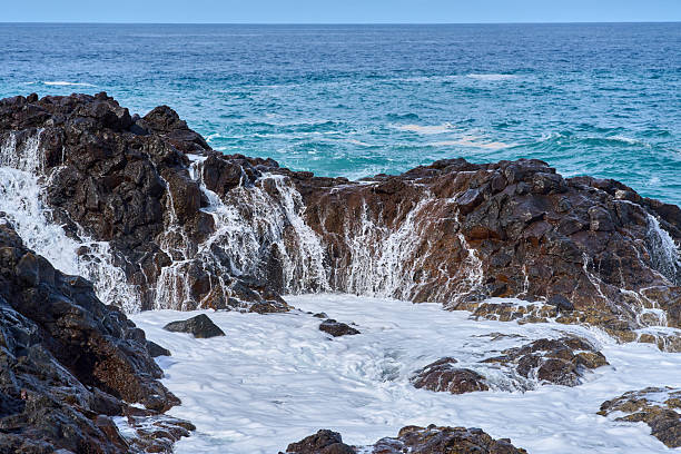 istock Waves crashing at El Bollullo beach 2253801718