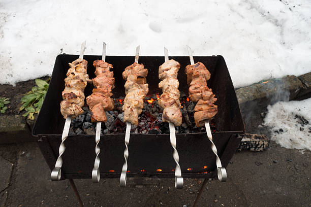 istock grilled skirt steak grilling on barbecue grill 2253803375