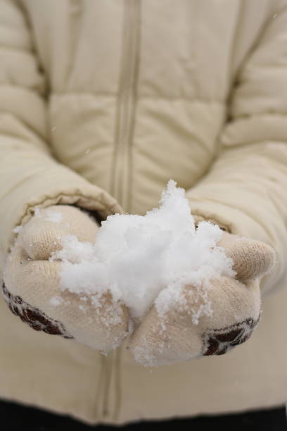 istock Vertical: Girl with Snow 2253806251