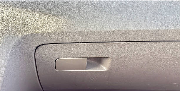 istock Car glove box. Glove compartment 2253806337