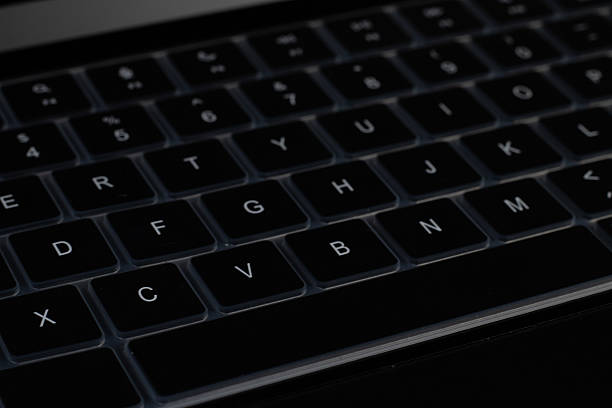 istock Backlit Laptop Keyboard Keys Close-Up 2253812862