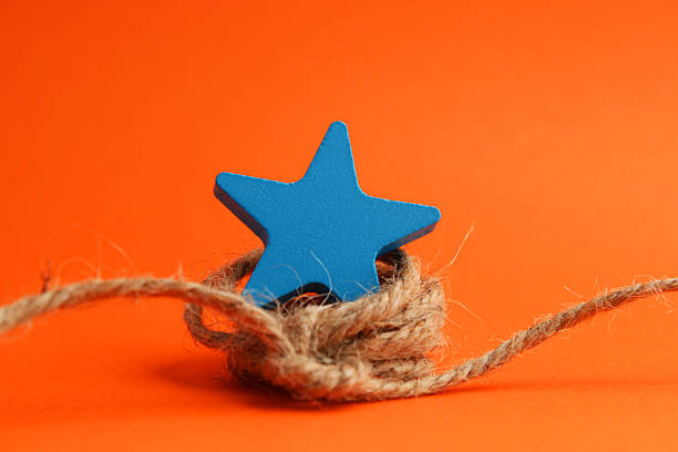 Star escaping from the knot that held her trapped