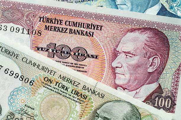 istock Seventh Emission Turkish Lira Banknotes. 2253827020