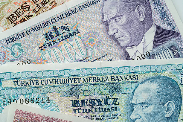 istock Seventh Emission Turkish Lira Banknotes. 2253827036