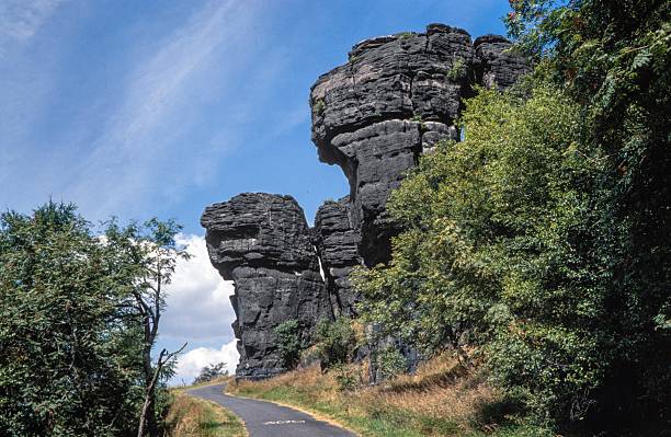 istock The Giant Mountains (Krkonoš in Czech) are a stunning mountain range. Winding road 2253828096