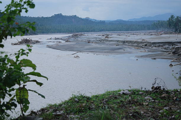 istock Widened River Covers Former Residential Area After Flash Flood in Aceh 2253830911