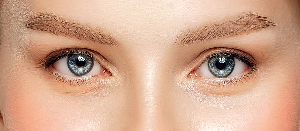 istock Beautiful female eyes with long eyelashes 2253831870