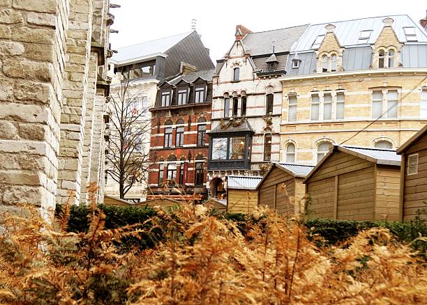 ancient buildings at Brussels, Belgium