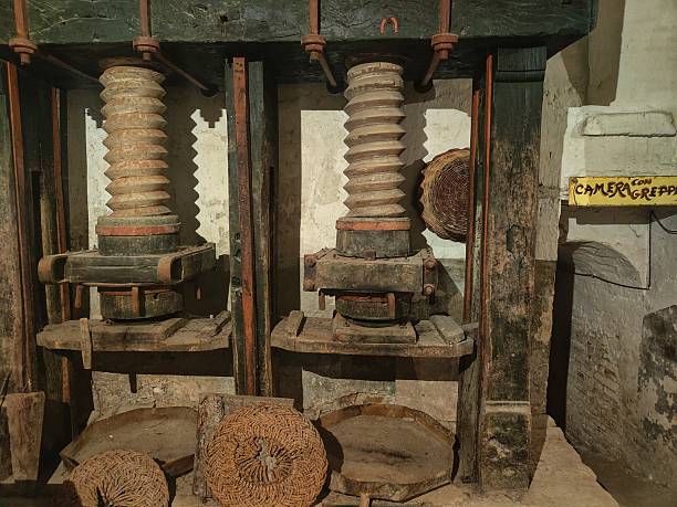 istock ancient stone mill for olive oil 2253835148