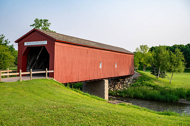 istock Covered Bridge in Zumbrota, Minnesota, USA 2253849009