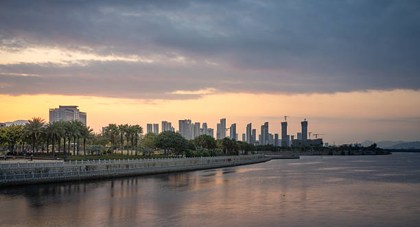 istock Sunset at Maluan Bay Waterfront, Xiamen, Fujian 2253858605