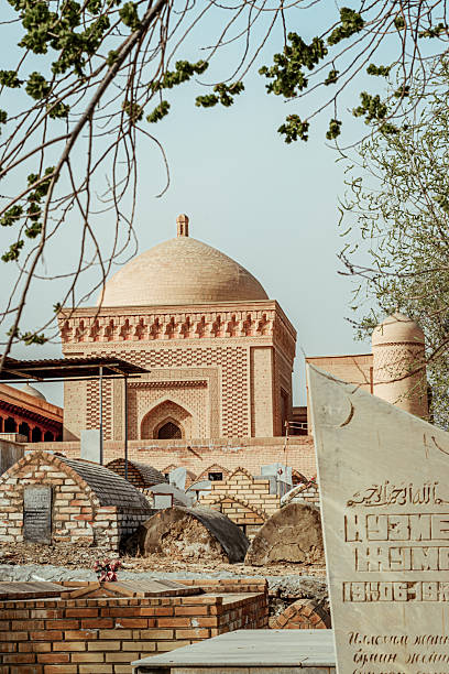 istock Uzbek cemetery and mausoleum 2253870744