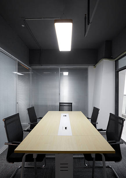 istock Simple meeting room interior，Meeting room 2253871173