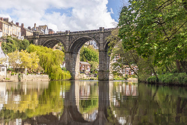 Knaresborough Viaduct in the town of Knaresborough, North Yorkshire