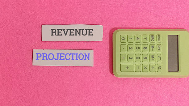 istock Financial planning with revenue projection and calculator 2253878724