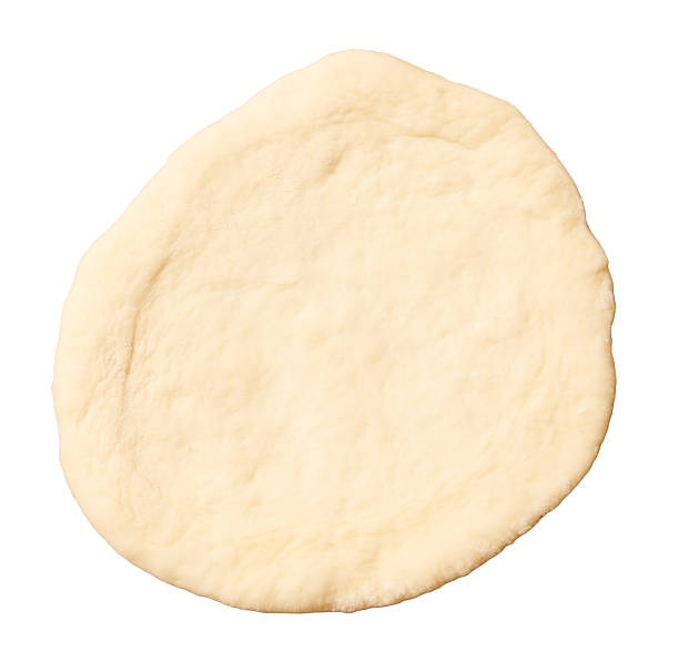 istock A piece of dough is sitting on a white background 2253885503