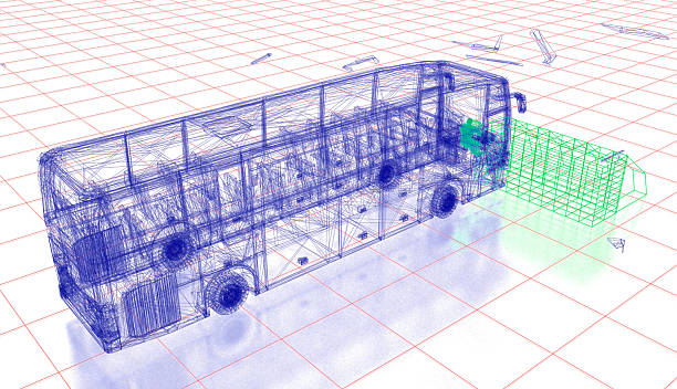 istock Accident Simulation of a Bus Crashing into a Barrier 2253887657