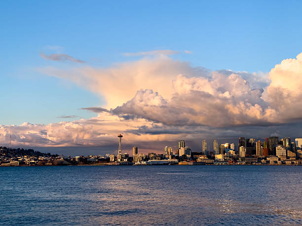The Seattle Skyline from across the bay