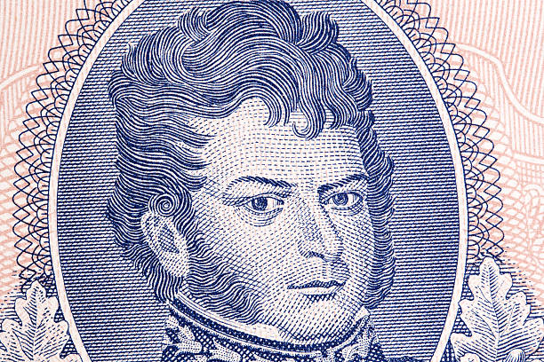 istock Bernardo O'Higgins a closeup portrait from Chilean money 2253892256