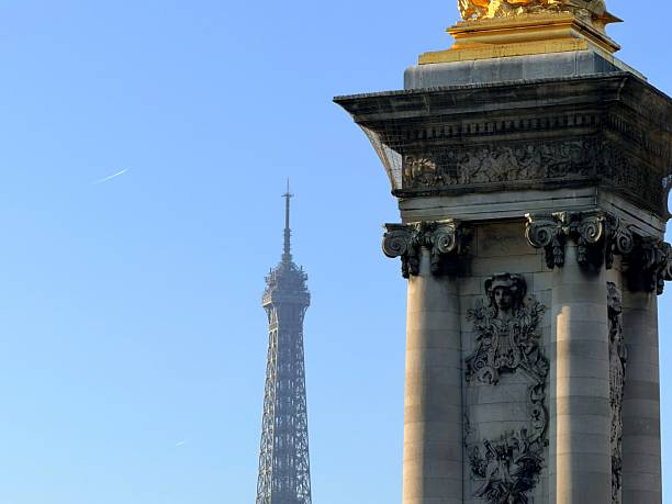 istock Eiffel Tower Landmark Against Blue Sky 2253895951