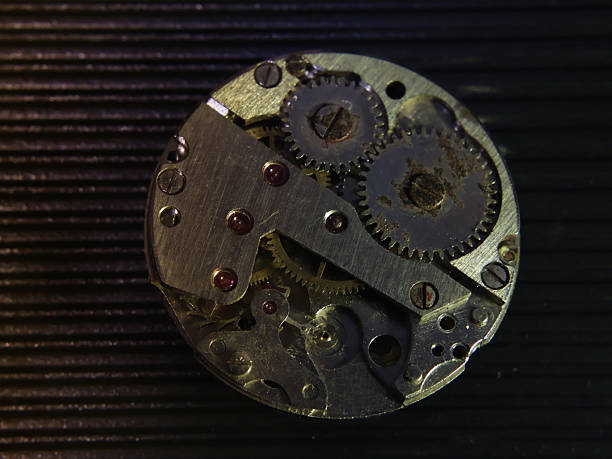 istock picture of old clock mechanism 2253896716