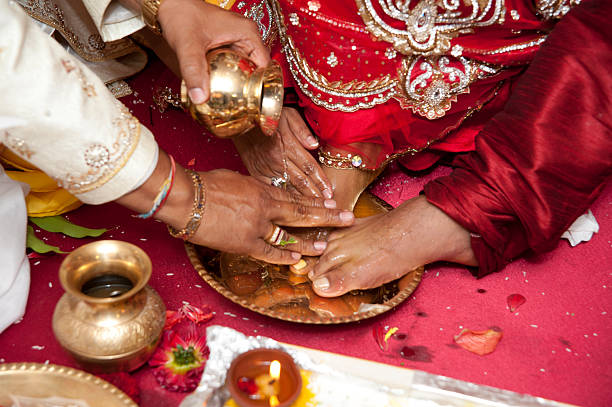 istock Hindu Wedding Ceremony ritual in details 2253899671