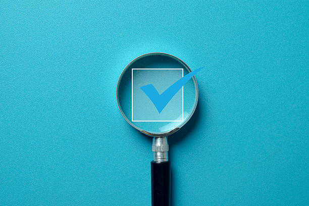 istock Quality Control Check Mark and Business Approval Concept. 2253905760