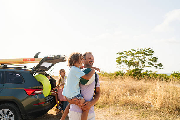 istock Road trip to a perfect beach! 2253908286