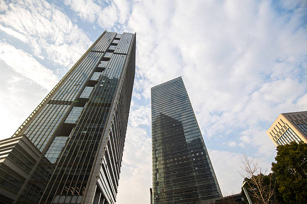 istock Looking up at city buildings 2253913665