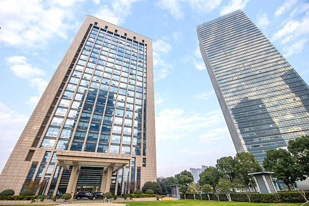 istock Looking up at city buildings 2253915157