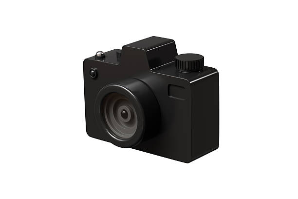 istock 3D Camera photo with lens and flash icon isolated on transparent white background. Minimal cartoon modern digital camera icon. Compact digital photo camera. Picture concept. 3d render illustration. 2253916649