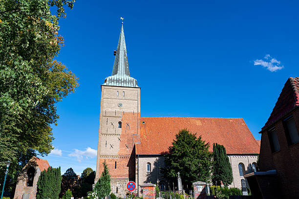 istock A church with a blue sky 2253919308