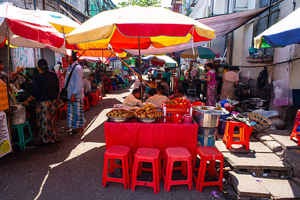 street food in Yangon