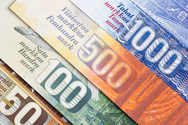 istock Finnish markka a business background 2253935909