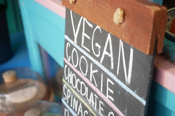 istock Delicious vegan cookie options available at local cafe 2253940482