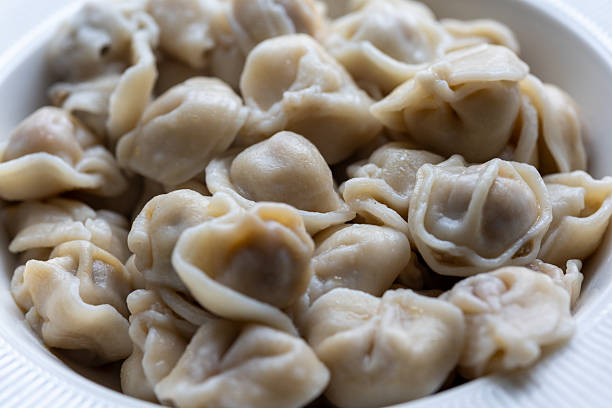 istock Pelmeni Dumplings on a White Plate 2253958018